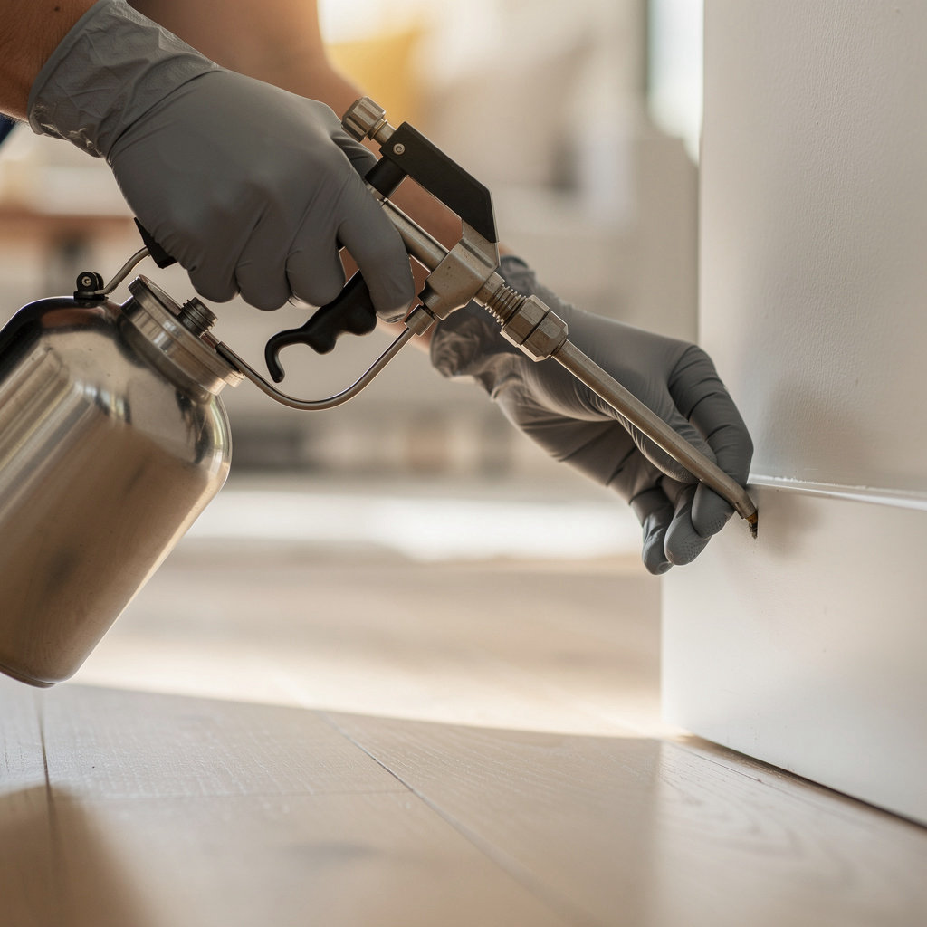 THRASHER PEST CONTROL team member providing expert consultation and pest control education in San Diego